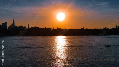 sunset above nyc © Steele Designs