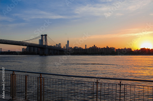 Williamsburg bridge Sunset
