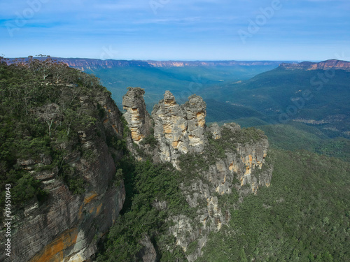 Echo Point Blue Mountains Katoomba Sydney NSW Australia © Elias Bitar