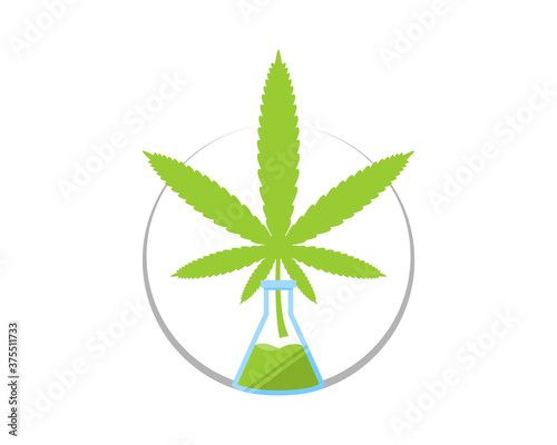 Cannabis labs in the test tube