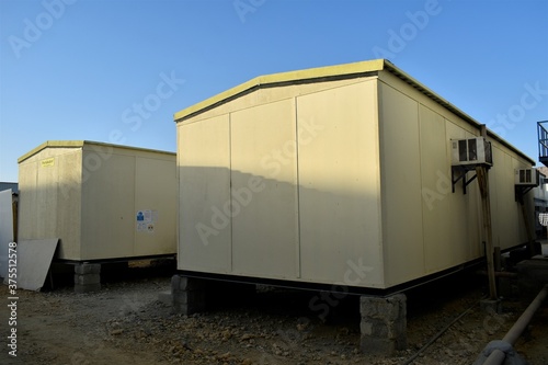 Small Portable houses in the industry. muscat, oman : 03-09-2020