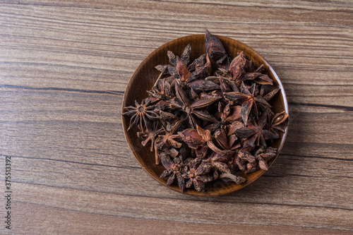 Chinese food spice star anise