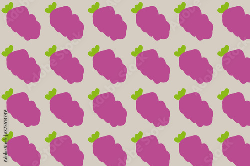simple fruit pattern. suitable for wallpaper or background.