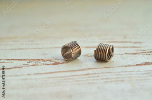 Photo of thread repair inserts