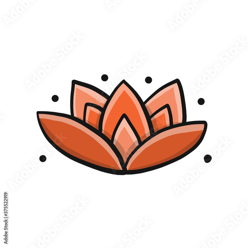 Lotus Logo, simple sketch for your design