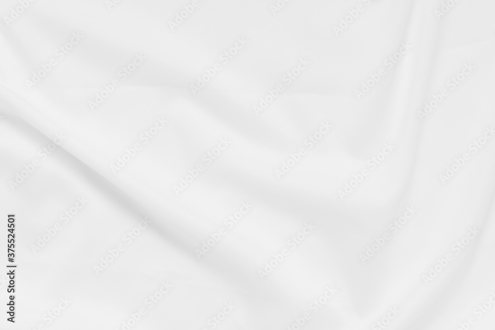 White fabric background White fabric background