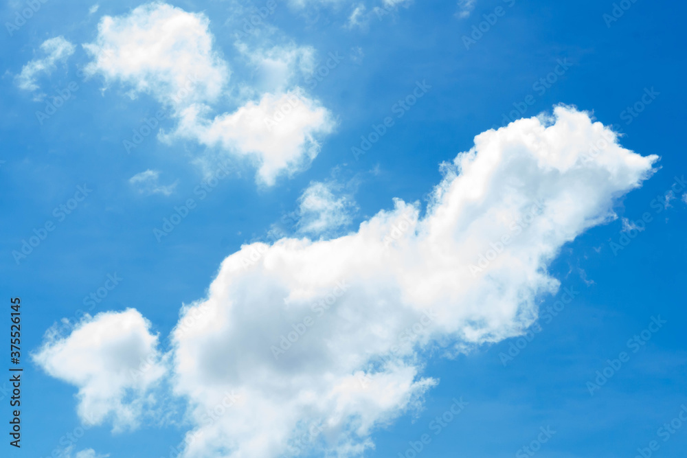 Blur clouds on the sky with sun light, nature Blur clouds on the sky with sun light, nature