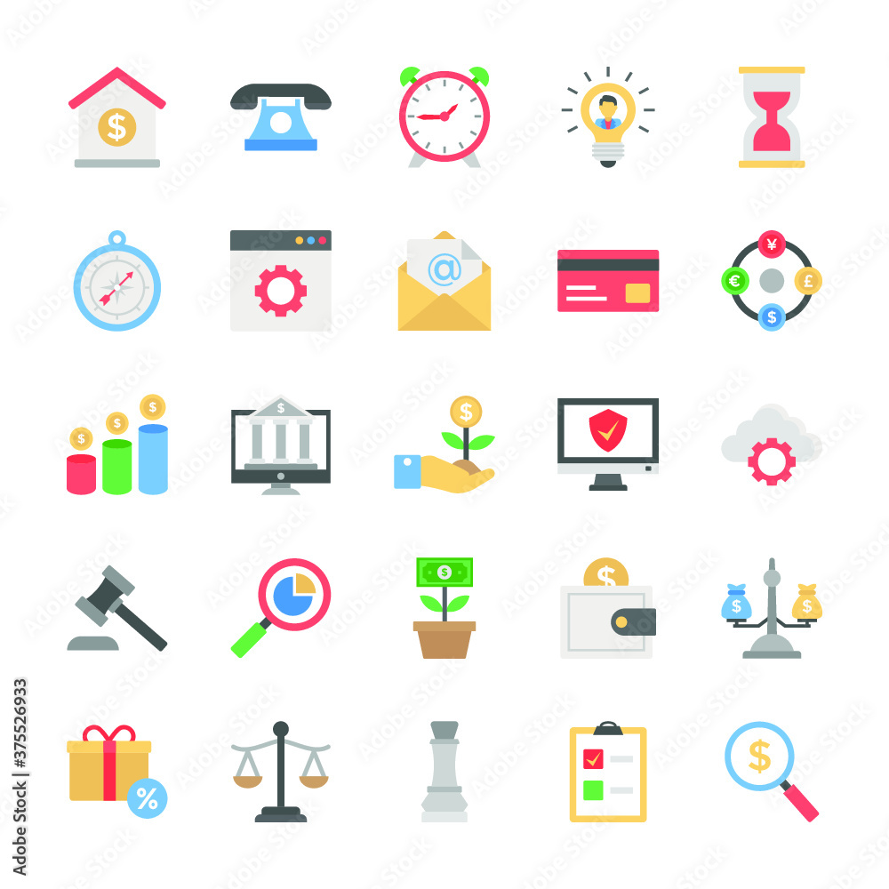 Business Vector Icons Collection
