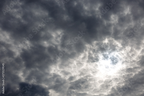 Abstract texture of clouds and dramatic sky