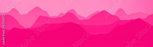 nice pink hills slopes at night time digitally made background texture illustration
