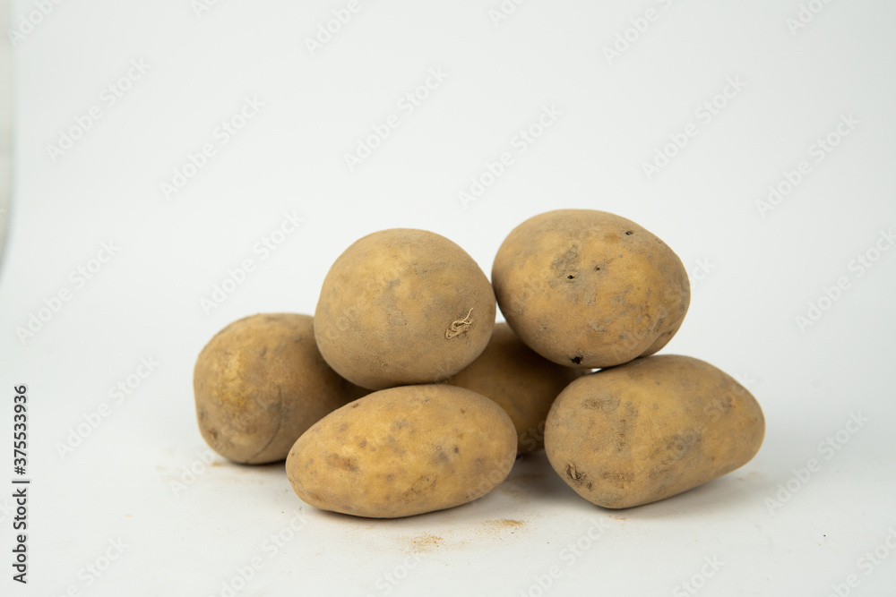 potatoes on the table