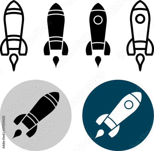 Rocket Launch Icon