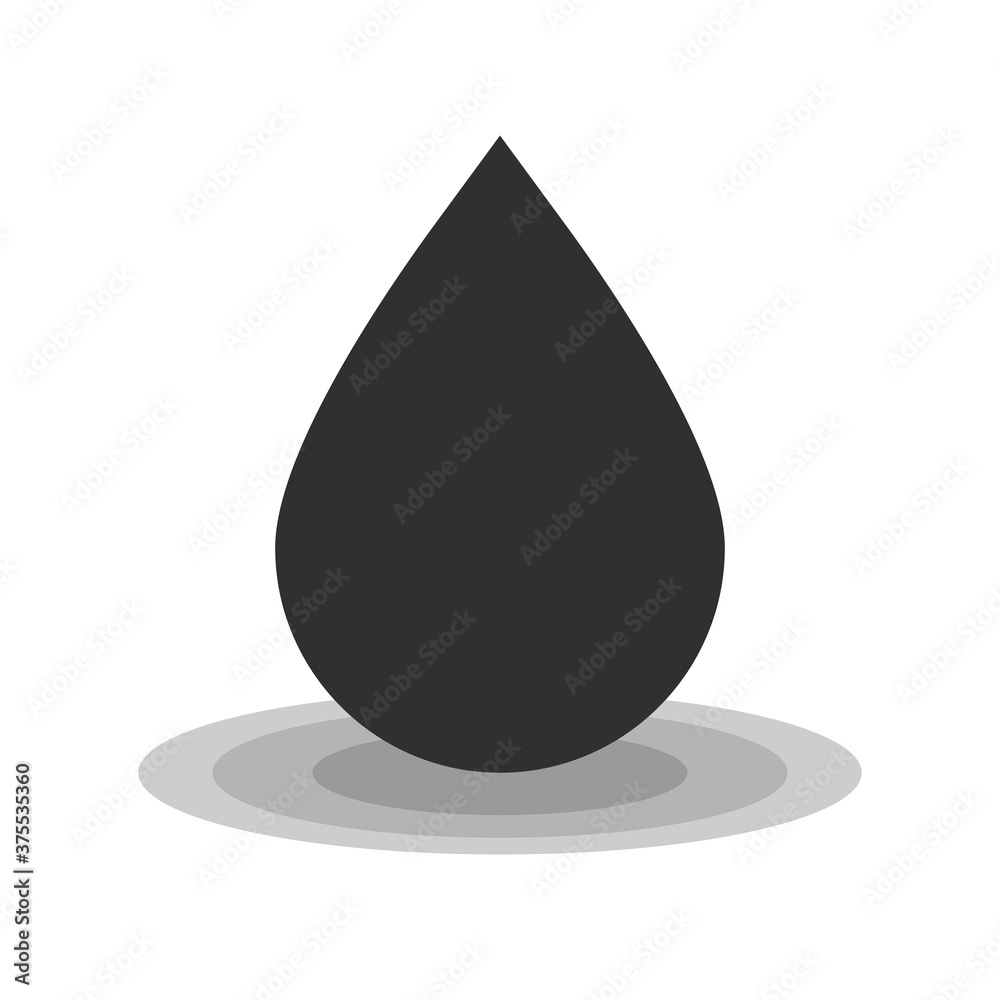 Water drop icon, graphic design template, vector illustration Water drop icon, graphic design template, vector illustration