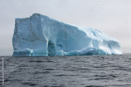 Iceberg in the Davis Strait, Nunavut, Canada. photo