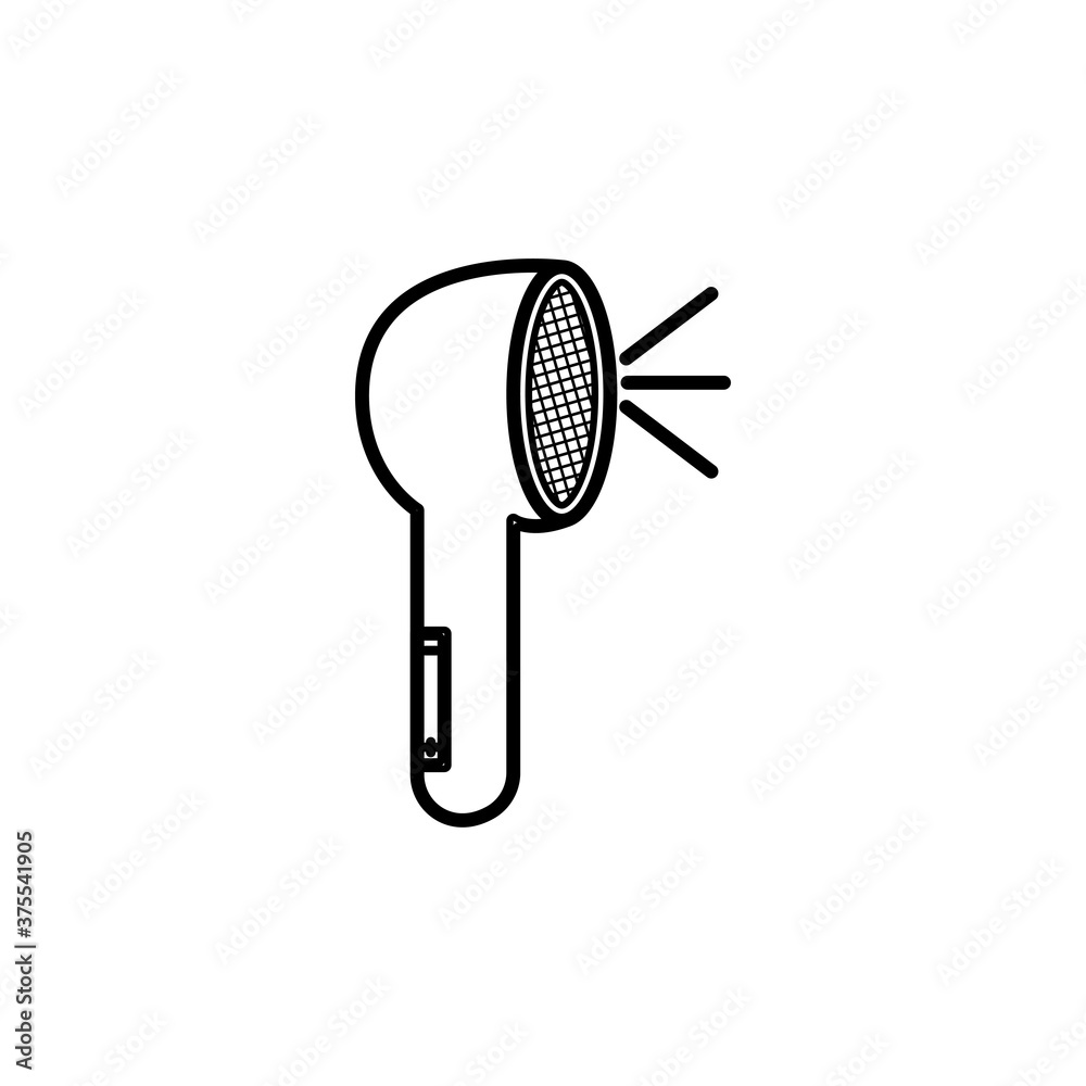 wireless earphone vector design template illustration wireless earphone vector design template illustration