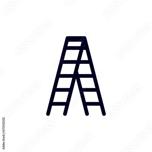 stepladder vector design template illustration