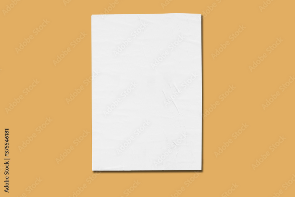 Glued paper texture with shadow on Honey Dijon background Glued paper texture with shadow on Honey Dijon background