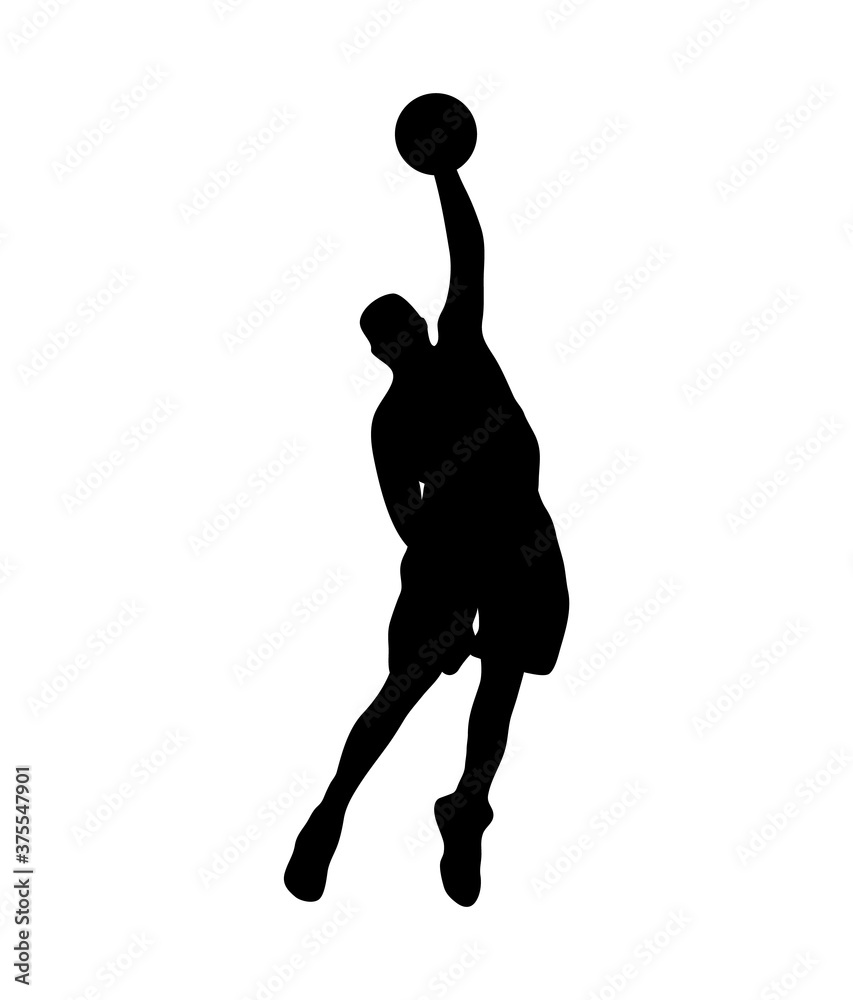 basketball-silhouette-dunk