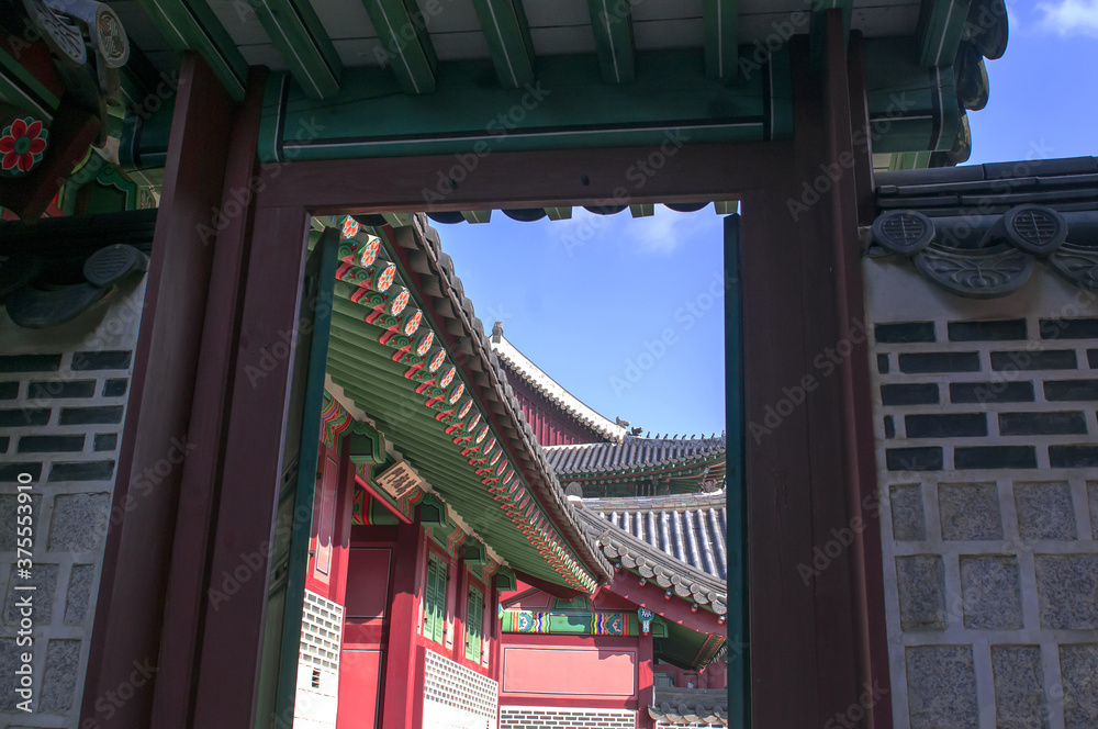 Changdeokgung Palace, Seoul.Korea.Changdeokgung Palace is the UNESCO World Cultural Heritage. Changdeokgung Palace, Seoul.Korea.Changdeokgung Palace is the UNESCO World Cultural Heritage.