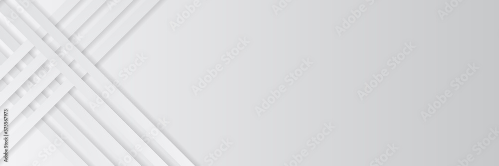 Obraz premium white abstract modern background design.