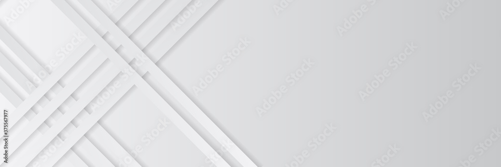 Fototapeta premium white abstract modern background design. 