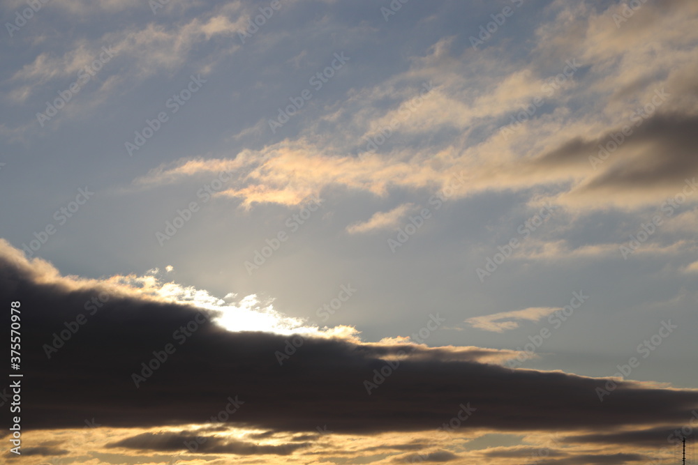 Obraz premium clouds over the sky