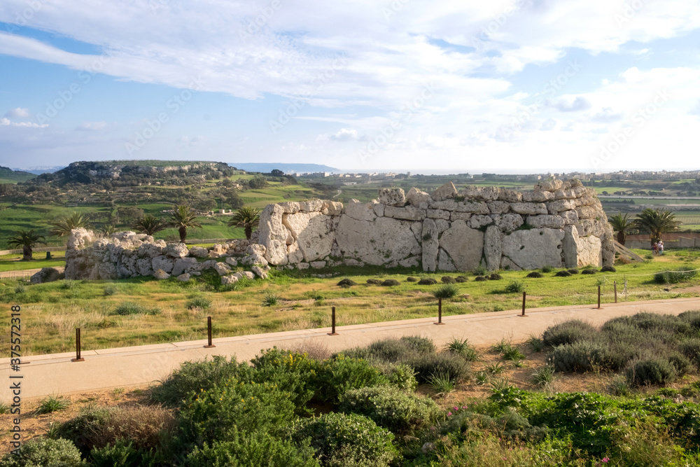 The prehistoric stone megalithic complex on Gozo island, Malta, is older than famous Stonehenge