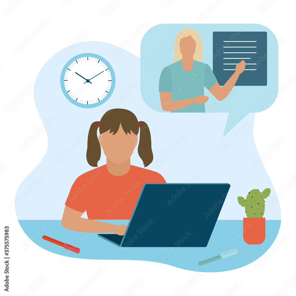 Online education Children E-learning New normal Online education Children E-learning New normal