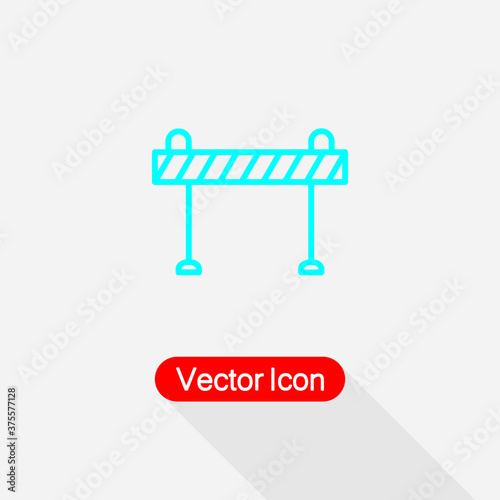 Barrier Icon vector illustration Eps10