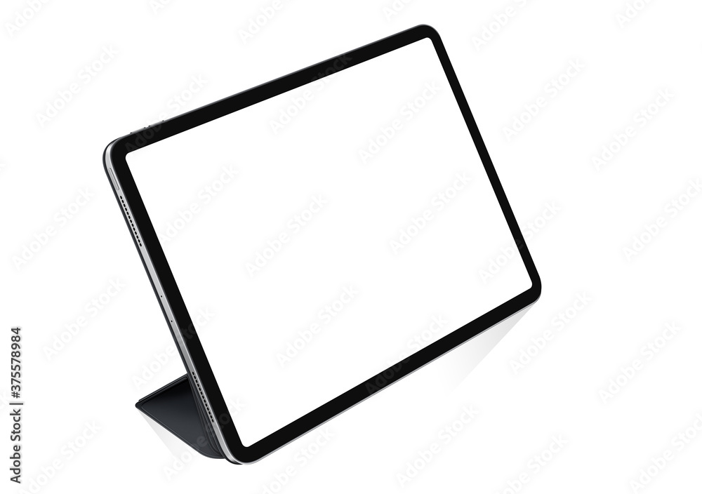 tablet computer with blank screen tablet computer with blank screen
