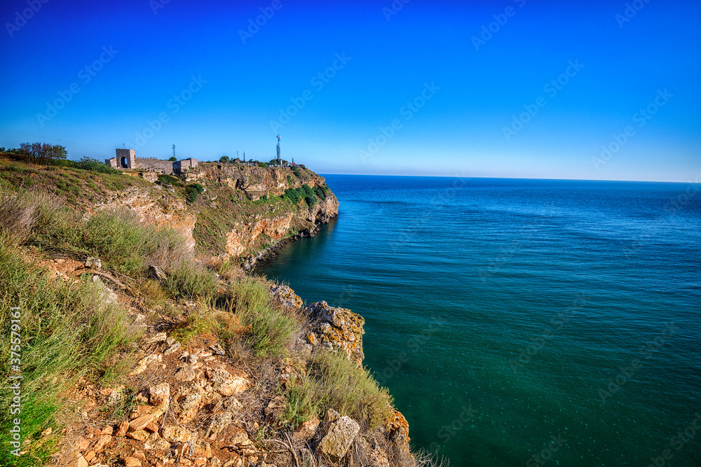 Kaliakra is a long and narrow headland in the Southern Dobruja region of the northern Bulgarian Black Sea Coast
