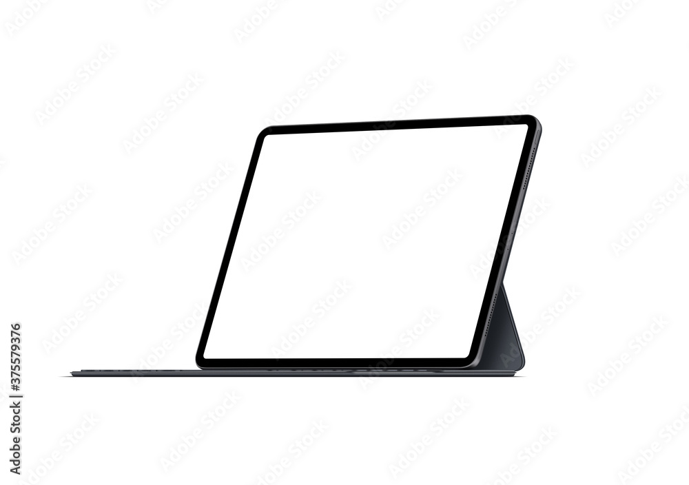 tablet computer with blank screen tablet computer with blank screen