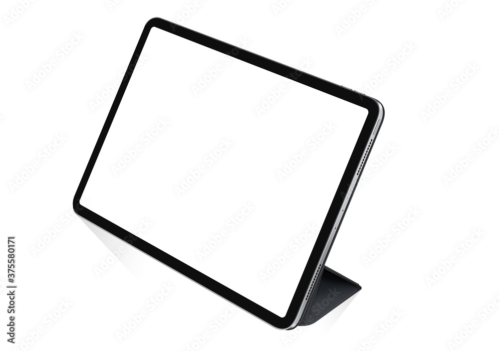 tablet computer with blank screen tablet computer with blank screen