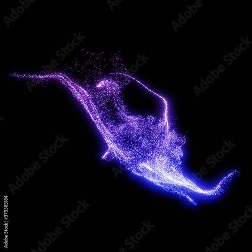 Abstract purple , pink , re...
