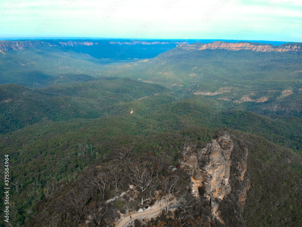Three sisters Echo Point Blue Mountains Katoomba Sydney NSW Australia Three sisters Echo Point Blue Mountains Katoomba Sydney NSW Australia