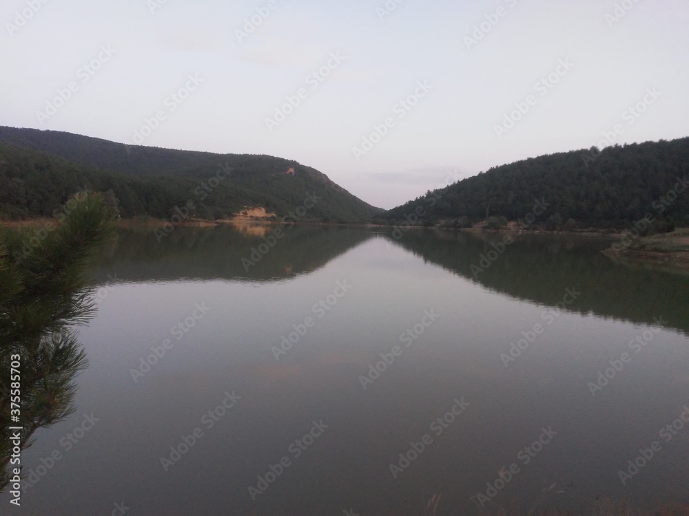 Reflection in the lake Reflection in the lake