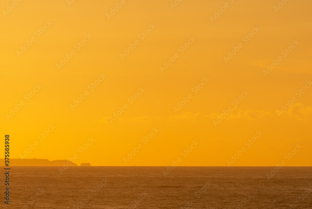 coastal sunset spanish seascape summer