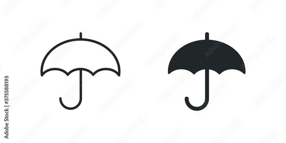 umbrella icon vector illustration for web site and mobile app umbrella icon vector illustration for web site and mobile app