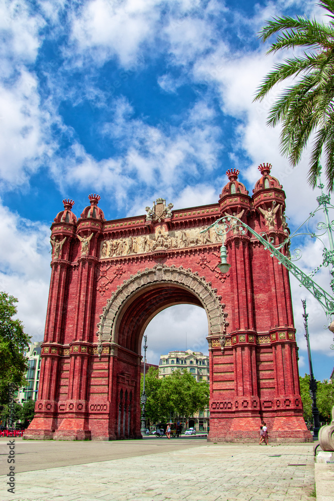 Obraz premium Arc de Triomphe de Barcelone