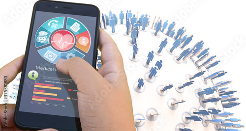 Healthcare monitoring app