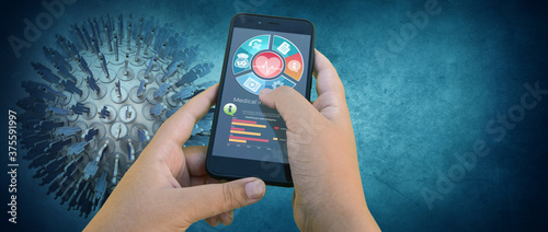 Healthcare monitoring app