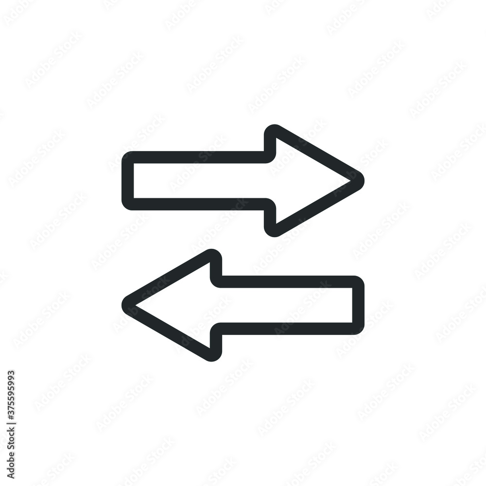 black arrow vector icon isolated on white background black arrow vector icon isolated on white background