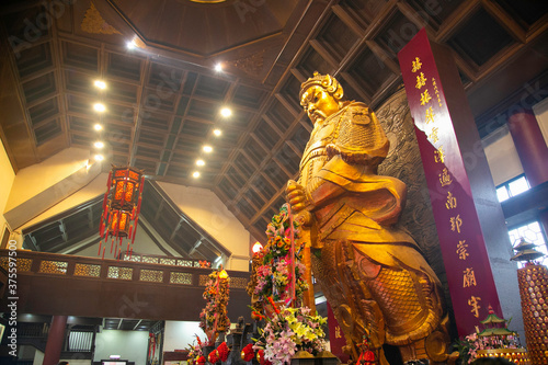 Hong Kong, 9/3/2019 Che Kung Temple located in the Tai Wai area, dedicated to Che Kung, who was a general during the Southern Song Dynasty in ancient China.