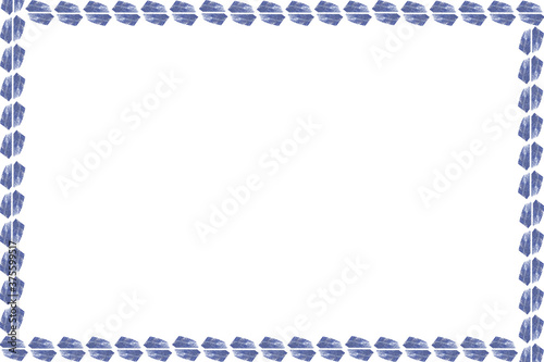 Purple pattern border design on white background .Abstract wallpaper. white wallpaper.