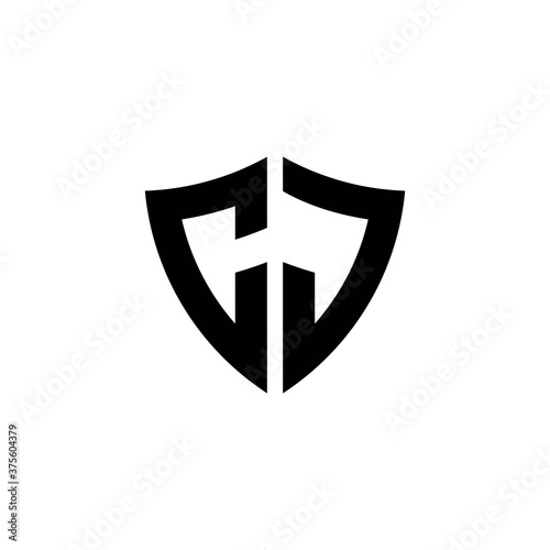 CJ monogram logo with shield shape design template Free Download CJ monogram logo with shield shape design template - GFXLoad