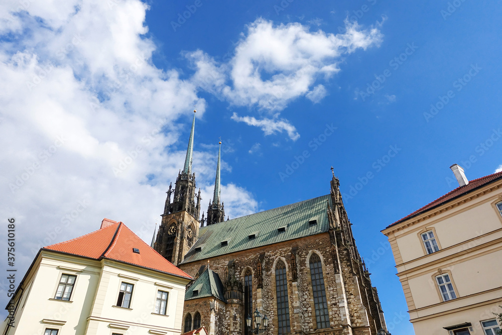 Cathedral of St. Peter and Paul in Brno, Czech Republic