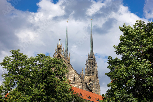 Cathedral of St. Peter and Paul in Brno, Czech Republic