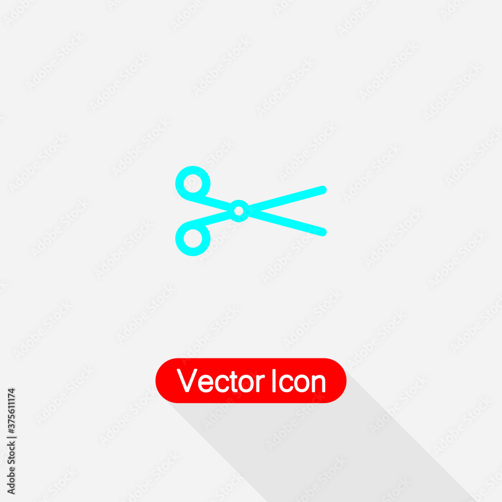 Scissors Icon Vector Illustration Eps10 Scissors Icon Vector Illustration Eps10