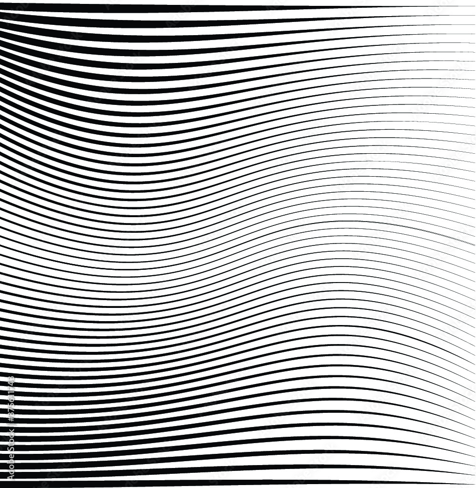 Vector Stripes Pattern . Black Horizontal Lines Isolated on White Background .
Vector Stripes Pattern . Black Horizontal Lines Isolated on White Background .
