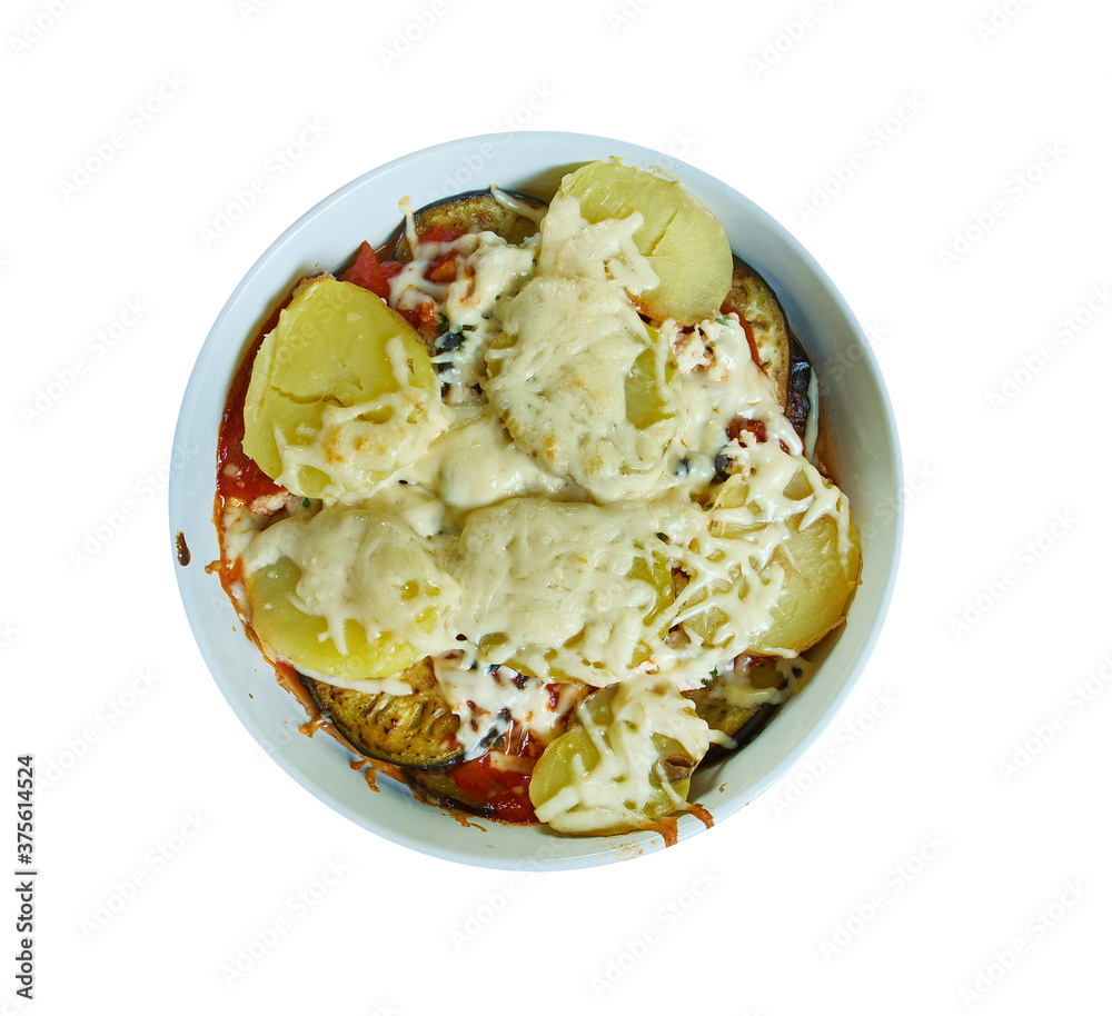 Berenjenas rellenas de pollo y queso Berenjenas rellenas de pollo y queso